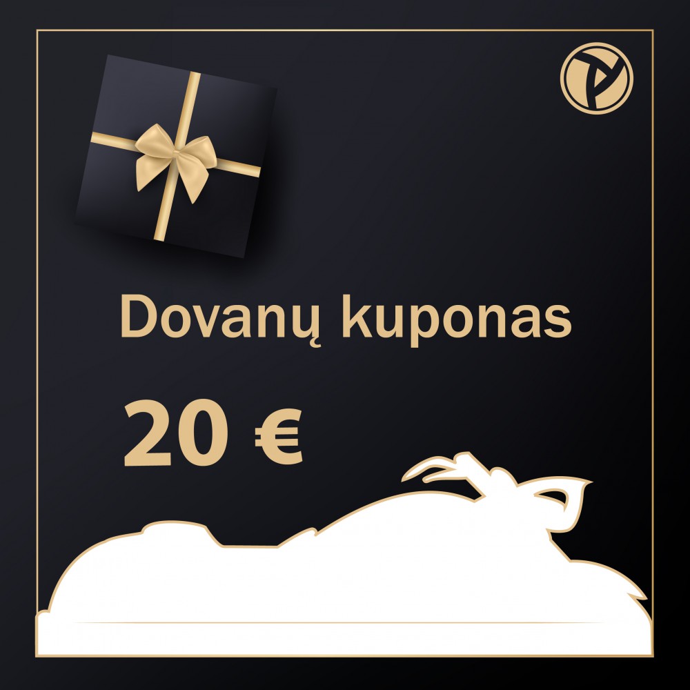 Dovanų kuponas 20 Eur